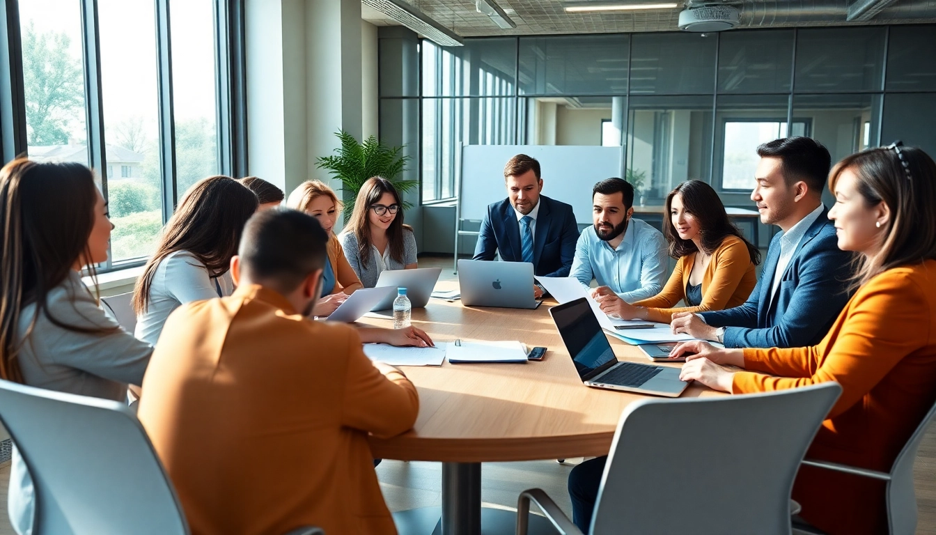 How to engage effectively in a professional business meeting with a diverse team.