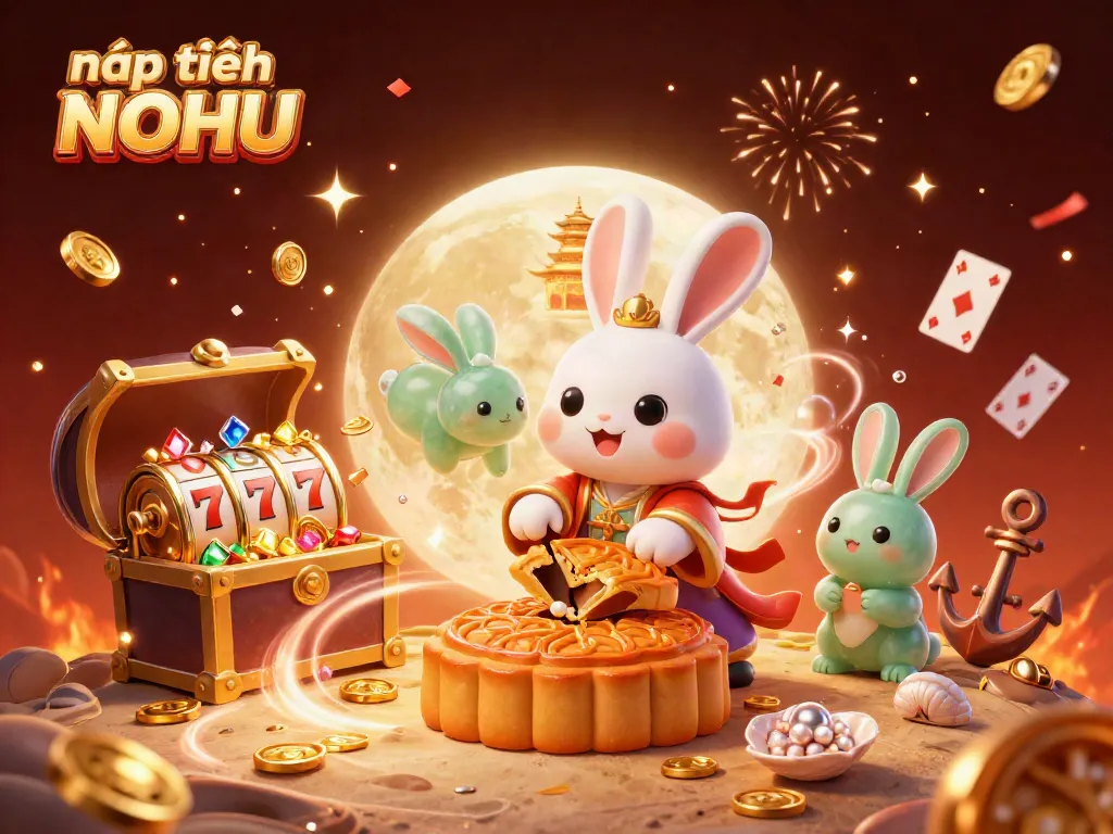 Experience nạp tiền NOHU with a vibrant casino scene featuring mystical elements and exciting gaming action.