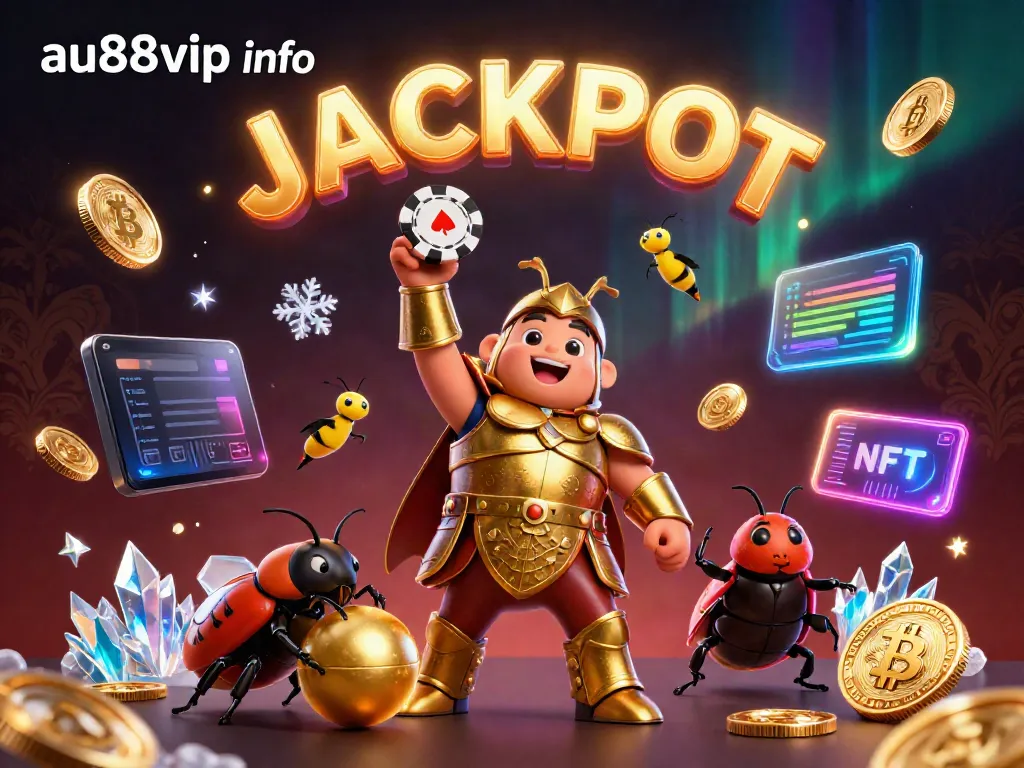 Experience the excitement of winning at au88vip info, with our victorious heroes and vibrant casino elements.
