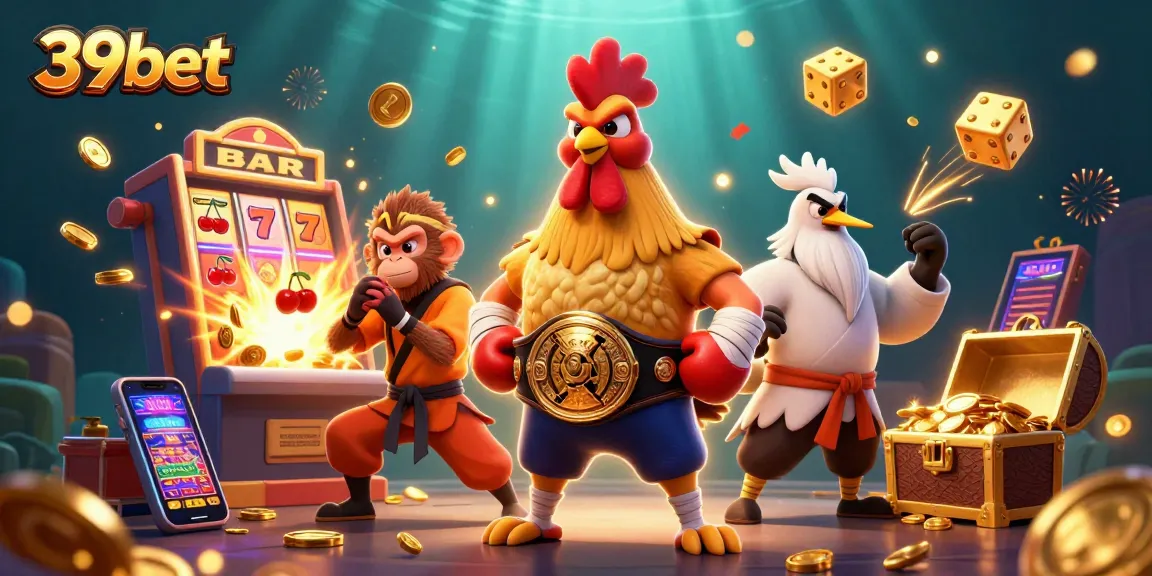 Experience thrilling casino action with 39bet featuring immersive characters and jackpot excitement.