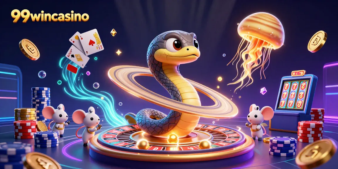 Experience thrilling gameplay at 99wincasino with vibrant cosmic-themed casino elements.