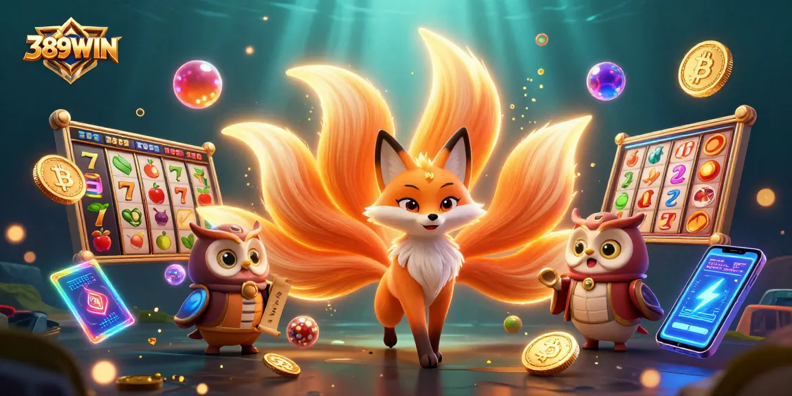 Engage with stunning slots at 389WIN featuring vibrant characters and captivating game elements.