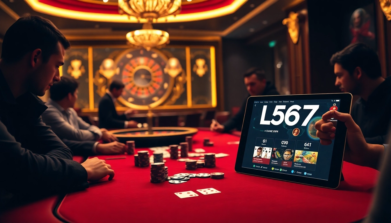 Experience the thrill of gambling at L567 with immersive poker gameplay and luxurious ambiance.