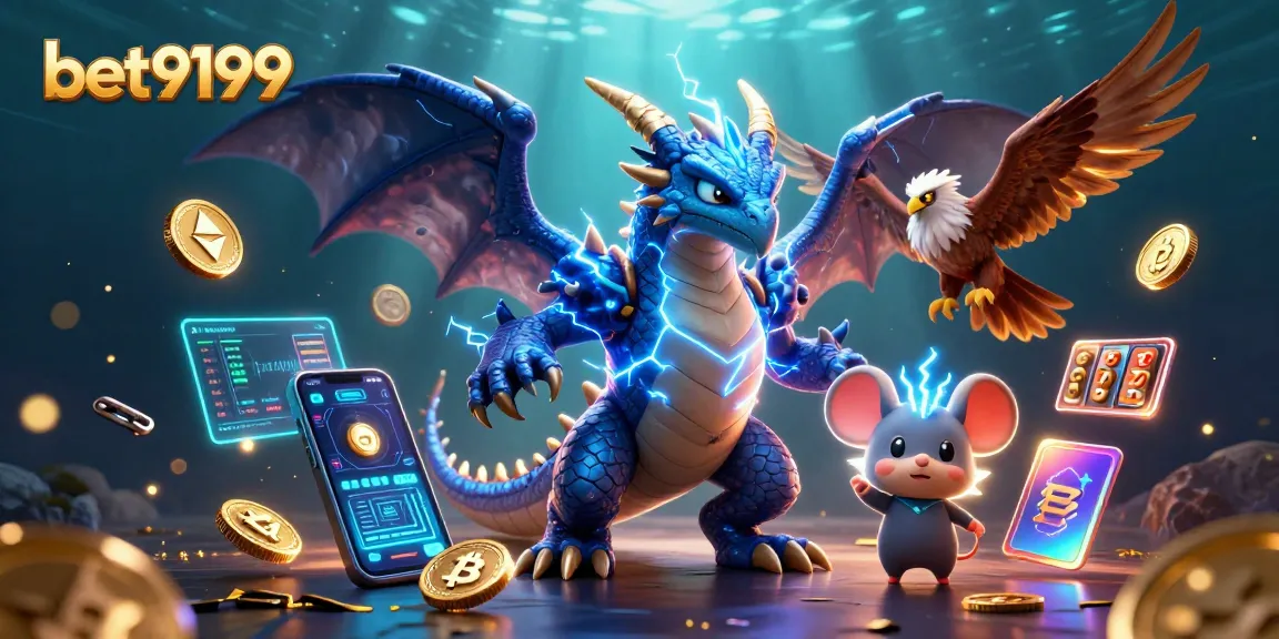 Experience excitement with bet9199, featuring a dynamic casino scene with vibrant characters and rich gameplay.