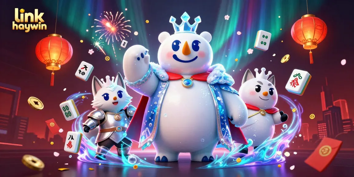 Experience thrilling action with link haywin casino games, showcasing vibrant 3D characters in an enchanting scene.