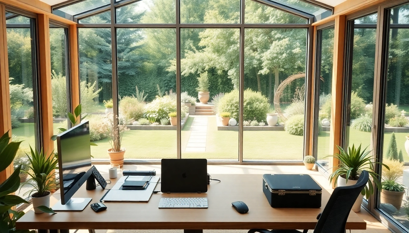 Wintergarten als Buero: Vorteile und Einrichtungstipps für das Homeoffice