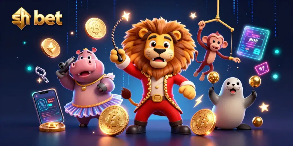 Engage with sh bet through dynamic 3D casino characters and crypto elements.