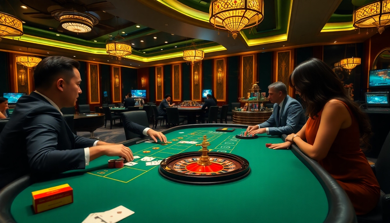 Experience a thrilling game at the 69VN casino, filled with excitement and strategy.