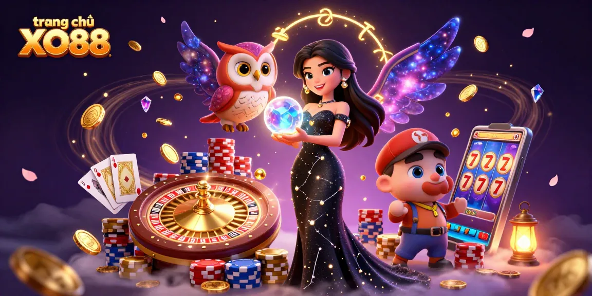 Experience the excitement of gaming with trang chủ XO88 featuring dazzling casino elements and enchanting visuals.