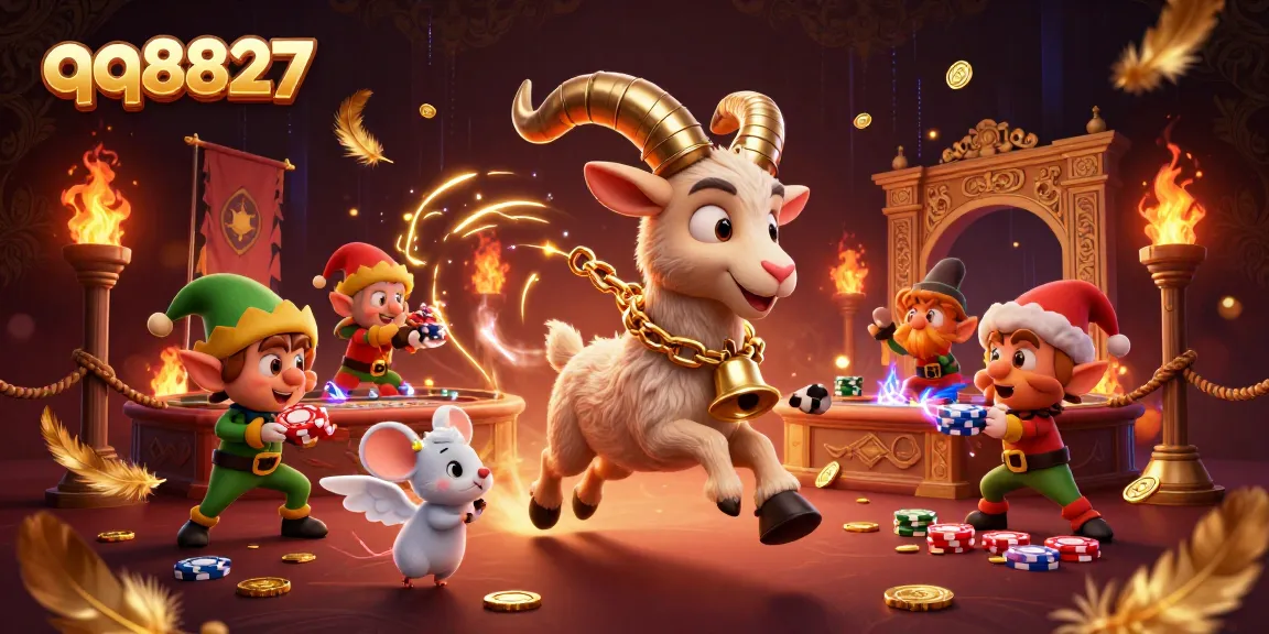 Engaging 3D casino scene featuring qq8827 characters and dynamic gambling elements