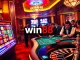 Experience thrilling games at win88's vibrant casino tables, featuring exciting slots and poker.