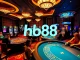 Experience high-stakes action at hb88 Casino with glamorous tables and vibrant slot machines.