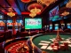 Engaging players in 777vip casino games at a luxurious gambling venue.